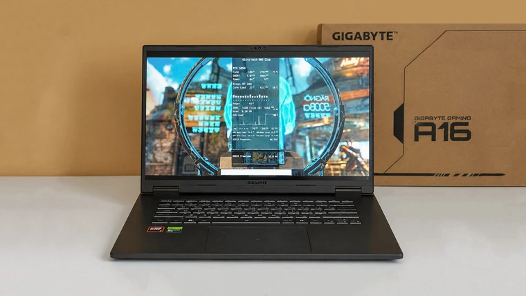 Обзор GIGABYTE GAMING A16 3TH — насколько хорош игровой ноутбук с RTX 5050?