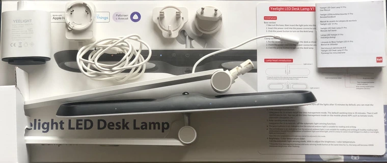 Обзор на настольную лампу Yeelight LED Desk Lamp V1 Pro