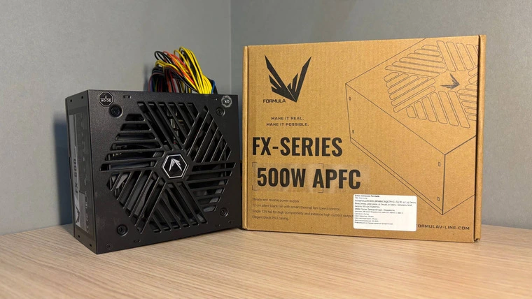 Обзор блока питания Formula V Line FX-500