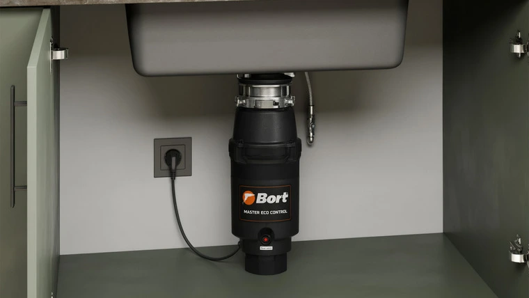 Обзор измельчителя пищевых отходов Bort MASTER ECO Control — когда мусорное ведро уходит в отставку