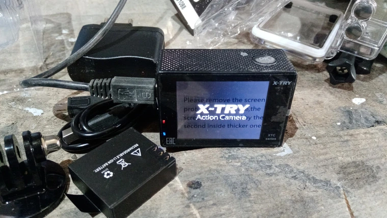 Экшн-камера X-TRY XTC167 NEO черный — Обзор