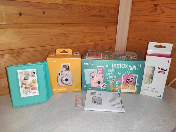 Набор Fujifilm Instax mini 11 Blush Pink (Камера+Альбом+Фотопленка Mini 10 шт) — Обзор