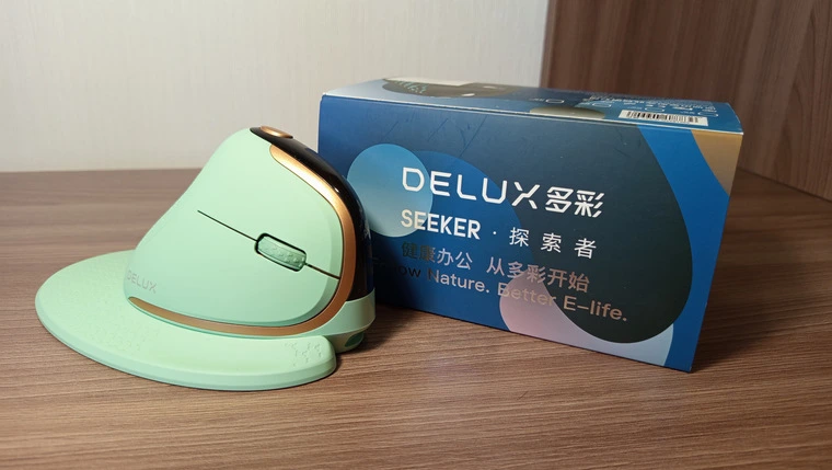 Обзор мыши Delux Seeker M618XSD — офисный, игровой, вертикальный