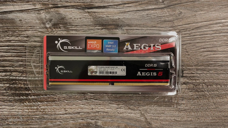 Обзор оперативной памяти 32 ГБ G.Skill Aegis 5 F5-6000J3636F32GX1-IS
