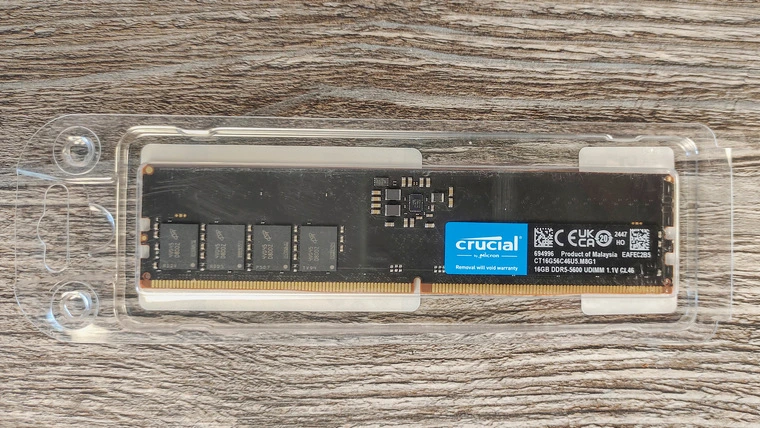 Обзор оперативной памяти Crucial 16 ГБ CT16G56C46U5