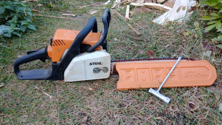 Обзор бензопилы Stihl MS 180