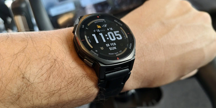 Обзор спортивных часов Amazfit T-Rex 3 Pro (44 мм) — множество функций, титан, сапфир и брутальный дизайн в компактном исполнении