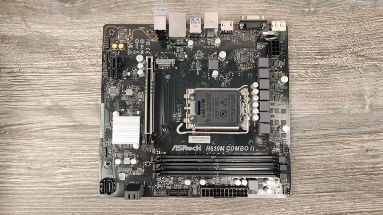 Обзор материнской платы ASRock H610M COMBO II