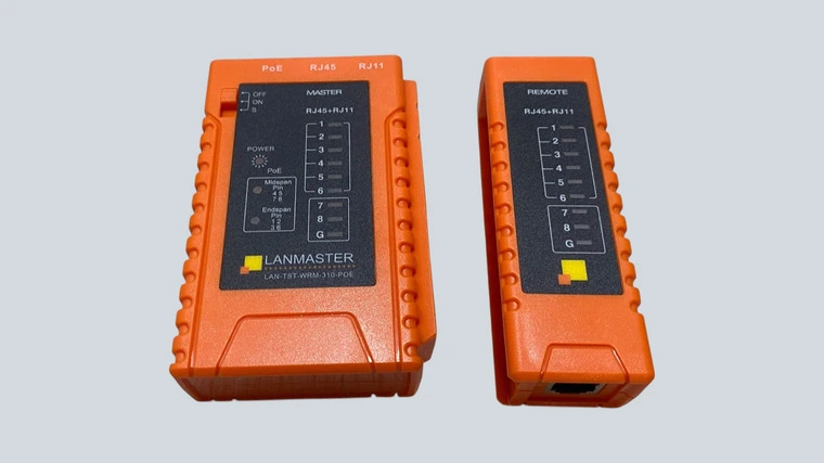 Обзор кабельного тестера Lanmaster LAN-TST-WRM-310-POE