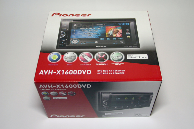 Обзор автомобильной мультимедийной системы Pioneer AVH-X1600DVD