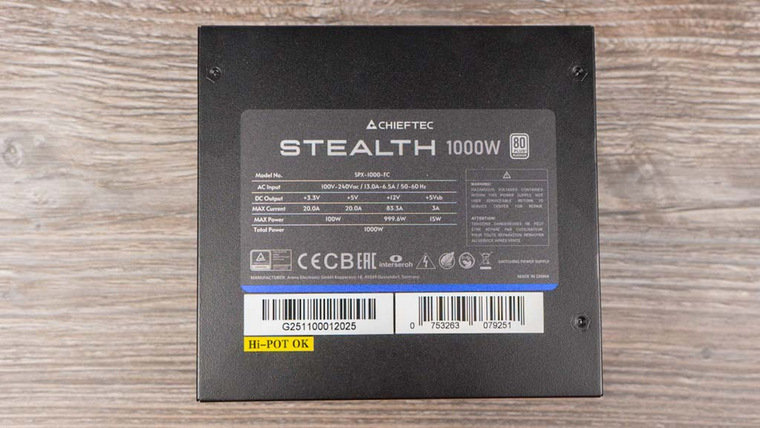Обзор блока питания Chieftec Stealth SPX-1000-FC | Блоки питания ...