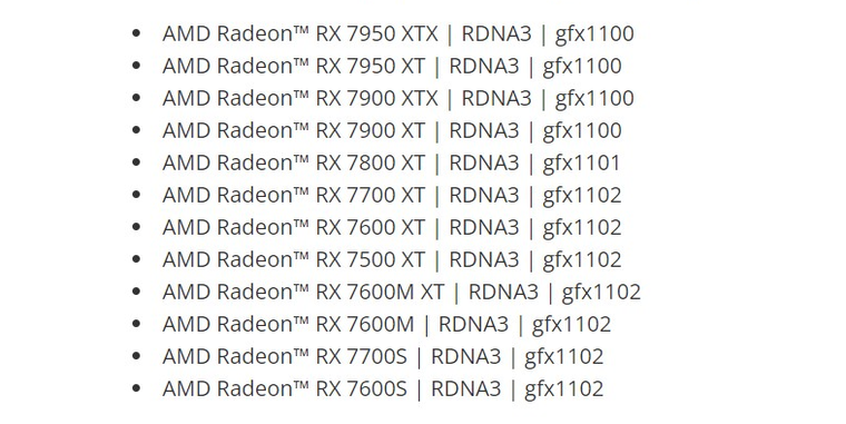 ⚡В AMD ROCm обнаружили несколько невыпущенных видеокарт, включая Radeon ...