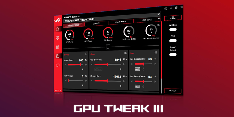 ⚡ASUS добавила в GPU Tweak III 1.9.5.8 управление со смартфона и фиксы ...