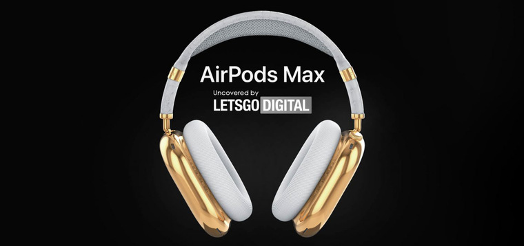 ⚡Apple AirPods Max Limited Edition — золотая версия от Caviar