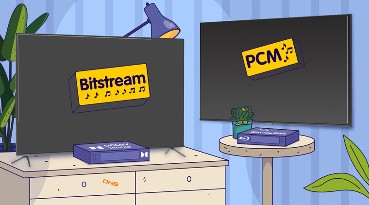 В чем разница между PCM и Bitstream, кто они такие и с чем их едят?