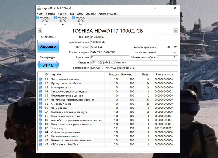 Жесткий диск Toshiba P300. Обзор | Жесткие диски | Обзоры | Клуб DNS