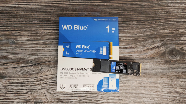 Обзор 1000 ГБ M.2 NVMe накопителя WD Blue SN5000 | SSD-накопители