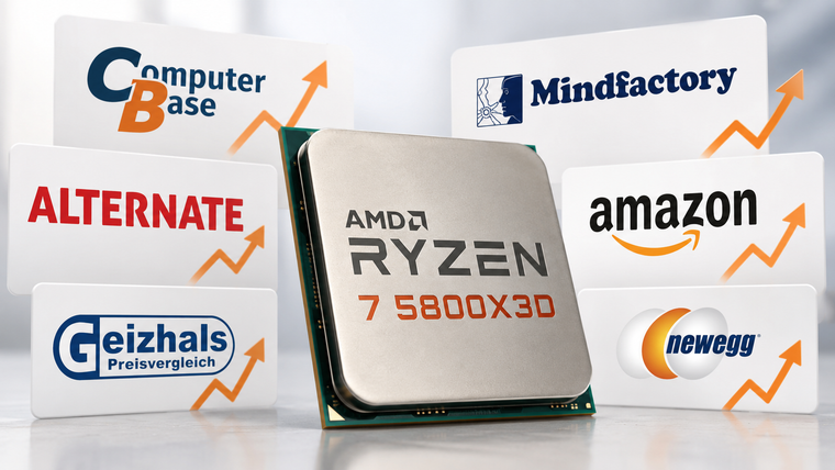 ⚡Ryzen 7 5800X3D стал бестселлером и успешно конкурирует с новыми