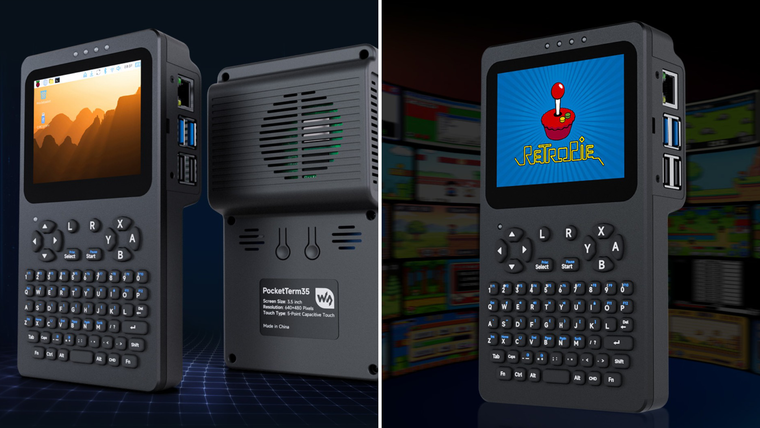 ⚡Представлен портативный компьютер PocketTerm35 с QWERTY‑клавиатурой и ...
