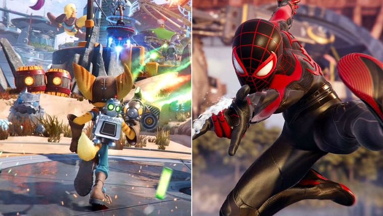 ⚡Ratchet & Clank: Rift Apart и Spider-Man 2 получили обновление под PS5 ...