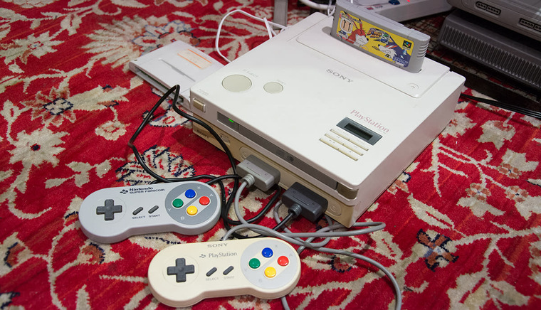 Прототип PlayStation на базе приставки SNES от Nintendo