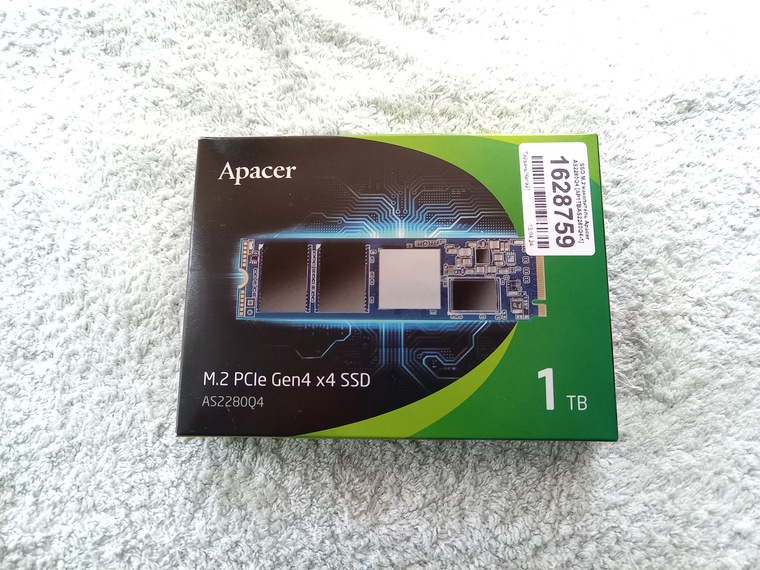 Обзор 1 Тб SSD M.2 накопителя Apacer AS2280Q4 AP1TBAS2280Q4-1