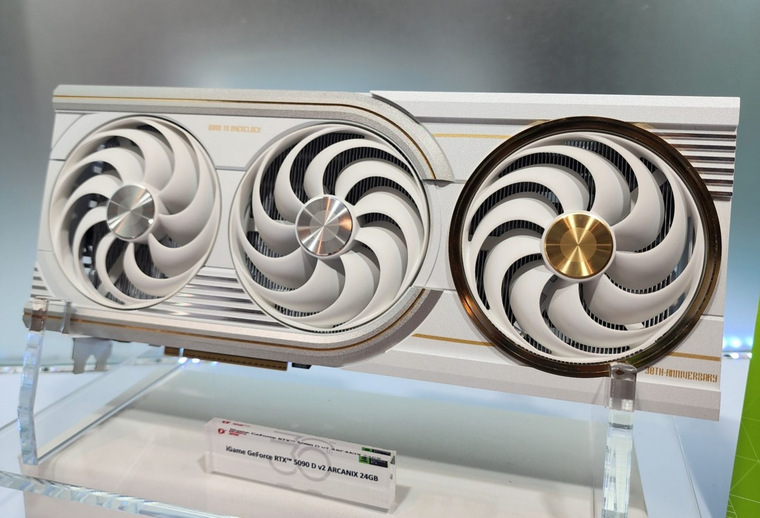 ⚡Colorful представила флагманскую iGame GeForce RTX 5090 D V2