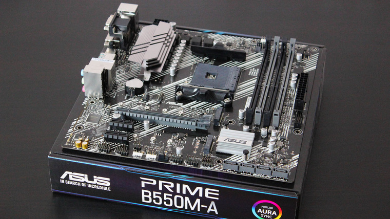 Обзор материнской платы ASUS PRIME B550M-A