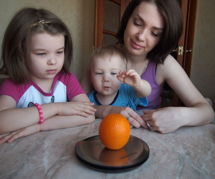Как настроить кухонные электронные весы