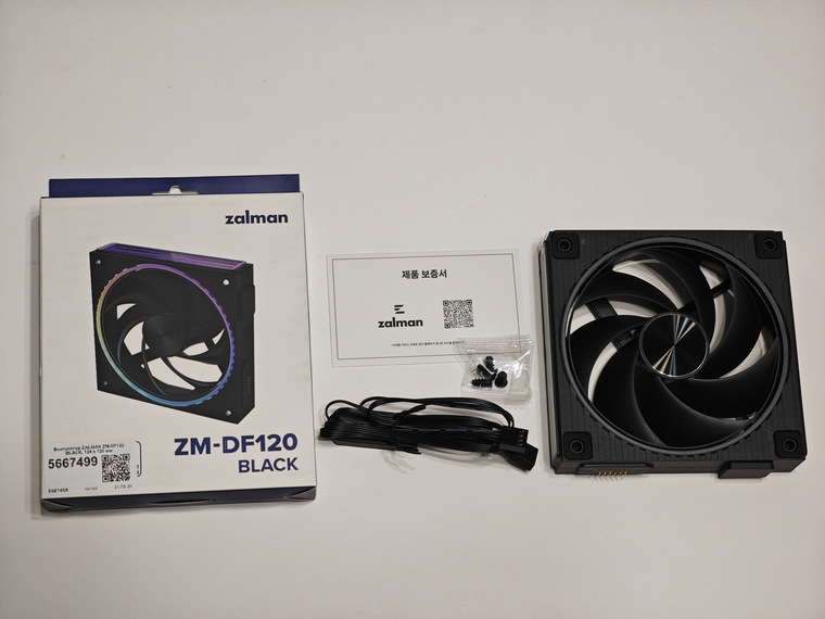 Обзор вентилятора ZALMAN ZM-DF120 BLACK | Вентиляторы для корпуса