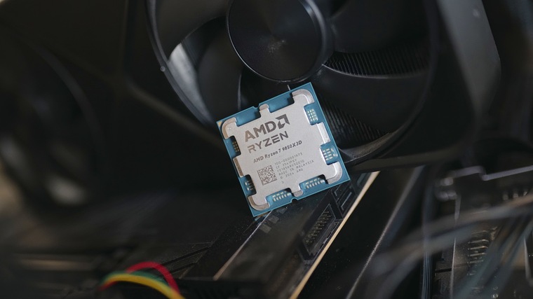 ⚡При разгоне с PBO чип Ryzen 7 9800X3D отстает от 9850X3D в играх