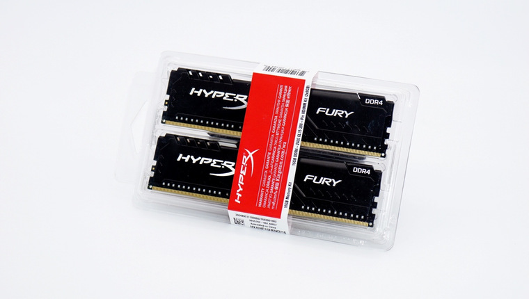 Обзор комплекта оперативной памяти Kingston HyperX FURY Black 2х8