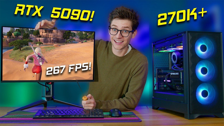 ⚡PC Centric протестировал систему с Core Ultra 7 270K Plus и RTX 5090 в ...
