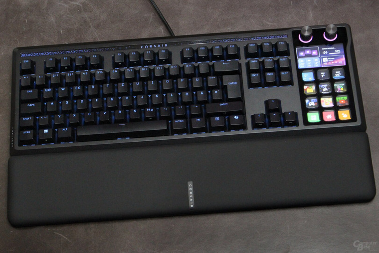 ⚡ComputerBase протестировал клавиатуру Corsair Galleon 100 SD с ...