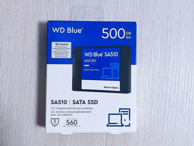 Обзор WD Blue SA510 на 500 ГБ - неоднозначный SATA SSD | SSD