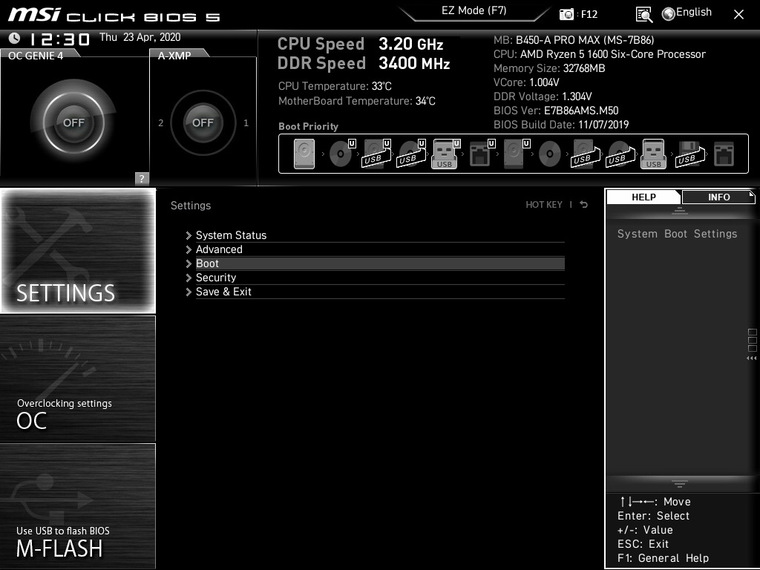 Efi network 0 for ipv4 boot failed lenovo что делать