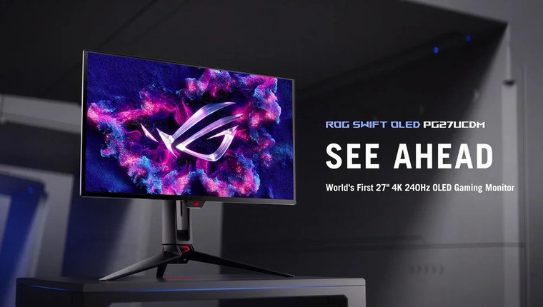⚡Представлен ASUS ROG Swift OLED PG27UCDM — «первый в мире 27-дюймовый ...