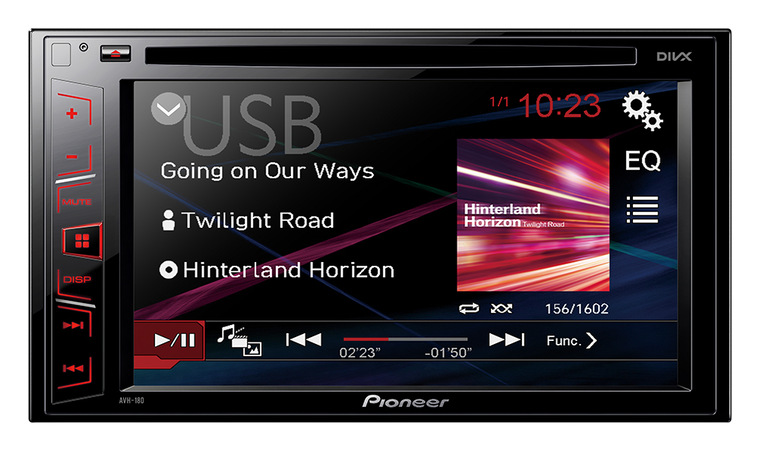 Обзор Pioneer AVH-180, AVH-180G и AVH-X1800DVD: Рациональный подход