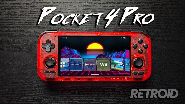 ⚡ETA PRIME протестировал ретро-консоль Retroid Pocket 4 Pro