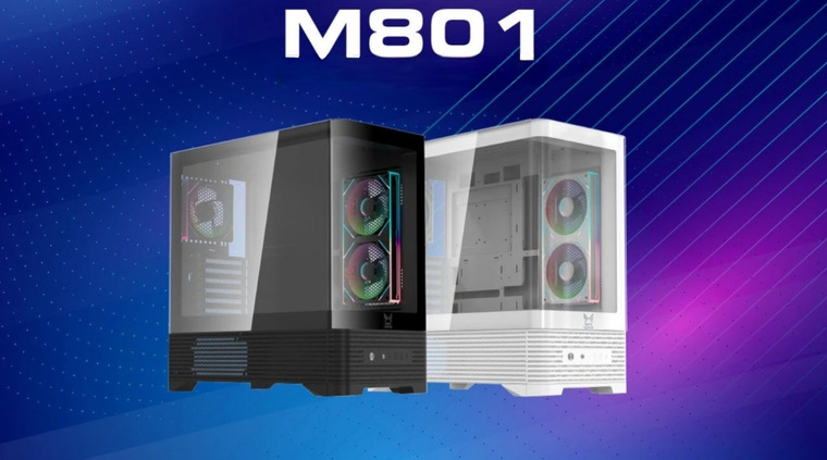 ⚡Super Flower представила корпус M801 с панорамным стеклом, поддержкой ...
