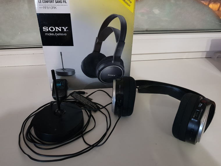 Обзор радиочастотных наушников Sony -MDR-RF811RK | Наушники и гарнитуры ...