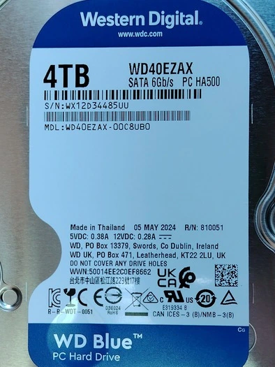 Обзор жесткого диска WD Blue WD40EZAX 4 Тб | Жесткие диски (HDD