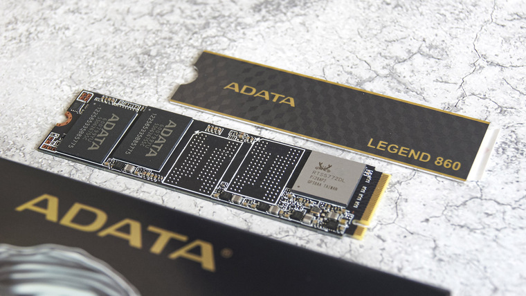 Обзор SSD-накопителя ADATA Legend 860 500 ГБ — быстрая работа в