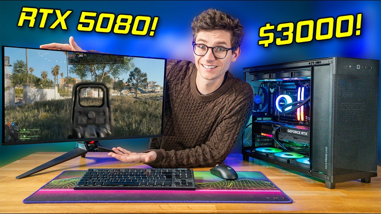 ⚡PC Centric протестировал связку из GeForce RTX 5080 и Ryzen 7 9850X3D ...