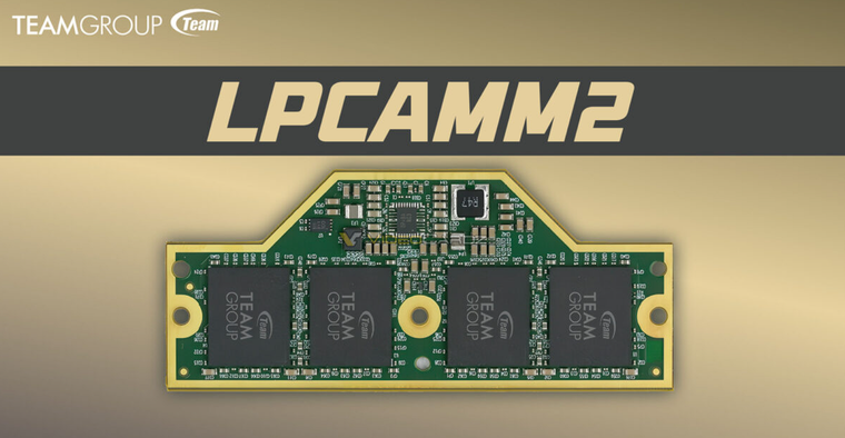 ⚡TEAMGROUP представила ОЗУ LPDDR5X в формате модулей LPCAMM2 ...