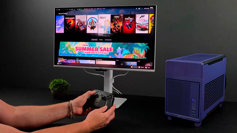 ⚡ETA PRIME собрал мощный SFF‑ПК дешевле Steam Machine и протестировал ...
