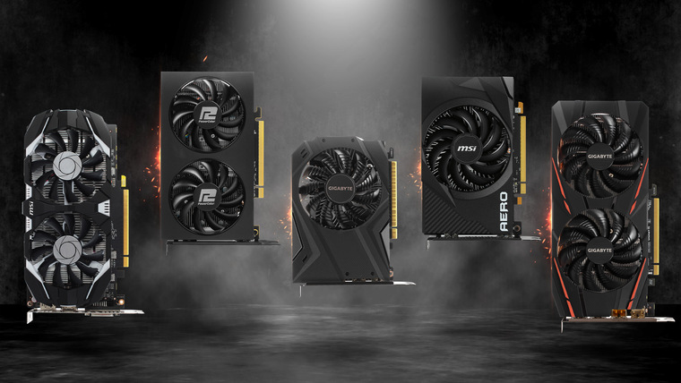 Есть ли жизнь до 20: сравнение и тесты GTX1050Ti, GTX1650, RX6400, RX6500, RX580