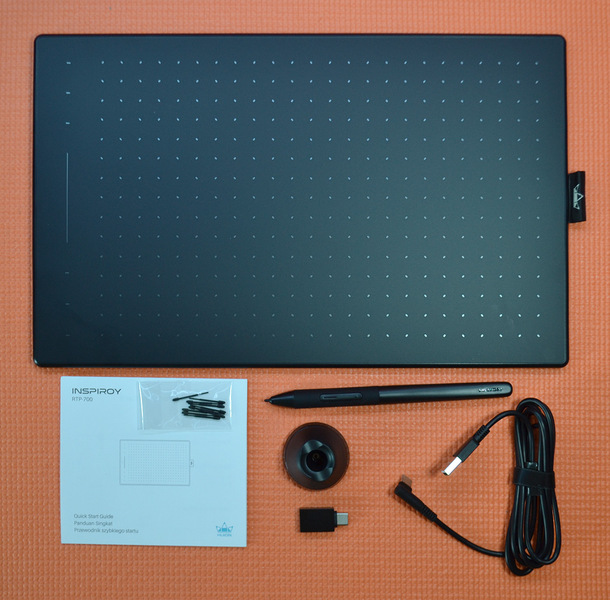 Обзор графического планшета HUION Inspiroy RTP-700 | Графические ...