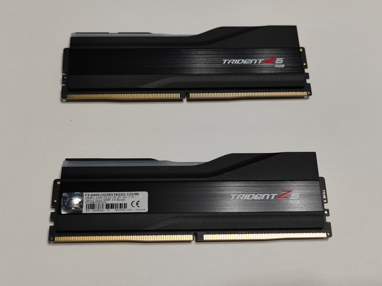 シーザー 綴化 Обзор оперативной памяти G.Skill Trident Z5 RGB F5-6400J3239G16GX2