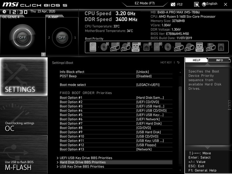 Efi network 0 for ipv4 boot failed lenovo что делать